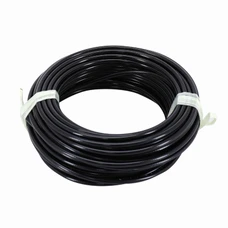 GAINE POUR CABLE DE GAZ 50 A BOITE TEFLON DIAM 5 mm LONGUEUR 20 M NOIR -P2R