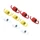 SPRING FOR CLUTCH FOR SCOOT  MALOSSI RACING FOR GENUINE CLUTCH FOR PEUGEOT 100 VIVACITY 2STROKE, 100 ELYSEO 2STROKE, 100 LOOXOR 2STROKE, 100 SPEEDFIGHT, 100 X-FIGHT 2STROKE  (FULL SET)