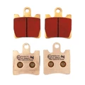 BRAKE PADS NEWFREN FOR SUZUKI 250 BURGMAN 1996>2006 Front  SYM 125 JOYMAX 2016> Front  YAMAHA 1300 FJR 2006>2016 Front  KAWASAKI 250 EPSILON 2002> Front   (FD0264TS)  (TOURING SINTERED)
