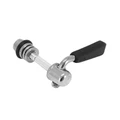BLOCAGE RAPIDE DE SELLE ERGOTEC ACIER NOIR/CHROME M8 x 55 mm (VENDU A L UNITE)