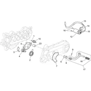 Pignon allum. - démarreur