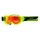 MASQUE/LUNETTES CROSS PROGRIP 3300 FL VISION GO MULTILAYERED JAUNE FLUO MAT ECRAN MIROIR ROUGE ANTI-RAYURES/ANTI U.V./ANTI-BUEE (HOMOLOGUE CE-EN-N- AC-96025 REV.2)