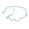 GASKET FOR ENGINE CRANKCASE "PIAGGIO GENUINE PART" 125 VESPA PX  -B013737-