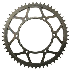 REAR CHAIN SPROCKET FOR 50cc MOTORBIKE DERBI 50 GPR 2004>2005 NUDE  420  53 TEETH  -STEEL-  (BORE 108mm, PLATE)
