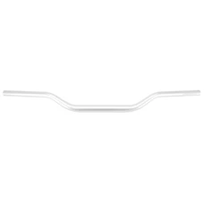 HANDLEBAR FOR 50cc MOTORBIKE OVERSIZE ALUMINIUM WHITE W800mm H80mm ( varying Ø 22,2x28,6x22,2)