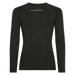 SOUS MAILLOT GIST HOMME THERMIQUE MANCHES LONGUES NOIR S-M -0032