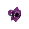 MOLETTE DE REGLAGE DE GARDE DE FREIN AVANT KRM POUR LEVIER DE MAITRE CYLINDRE RADIAL ALUMINIUM CNC VIOLET