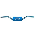 GUIDON 50 A BOITE KRM PRO RIDE OVERSIZE DIAM 28,6mm ALU FULL BLEU AVEC MOUSSE BLEU LOGO HOLOGRAPHIQUE