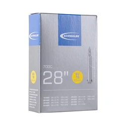 INNER TUBE FOR BICYCLE 700 x 18-25 SCHWALBE -PRESTA VALVE- ALUMINIUM LENGTH 60mm (SV15)