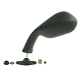 RETROVISEUR ADAPTABLE APRILIA 50 RS 1996>2010, 125 RS 1998>2010, 1000 RSV 1998>2003  GAUCHE NOIR (OE AP8102633) (HOMOLOGUE CE)  -SELECTION P2R-