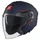 CASQUE JET MT SV S COSMO A7 DOUBLE ECRANS BLEU MAT    XS (ECE 22.06)