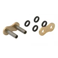 ATTACHE RIVETS AXE CREUX  530  OR  (TYPE CHAINE A530XSR2-G)  DEMULTIPLICATION ORIGINE)  (MRS A530XSR2-G)  -AFAM-