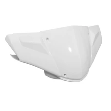 CARENAGE/COUVRE GUIDON AV SCOOT ADAPTABLE PEUGEOT 50 KISBEE 2T ET 4T TOUS MODELES (NOUVEAU 2018> + ANCIEN MODELE 2010>2017) BLANC BRILLANT -P2R