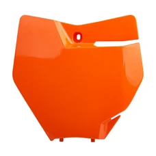 PLAQUE NUMERO/TETE DE FOURCHE MOTO POLISPORT KTM 125 SX, 250 SX-F, 150 XC F, 250 XC, 300 XC F 2016>2018 ORANGE KTM