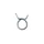 COLLIER DE SERRAGE DURITE (5x8) ORIGINE PIAGGIO COMMUN A LA GAMME -CM002901