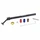 AXE TRAVERSANT / BLOCAGE RAPIDO ROUE VTT ARRIERE LG 164mm M12x157 SUPER BOOST COMPATIBLE TOUT FILETAGE