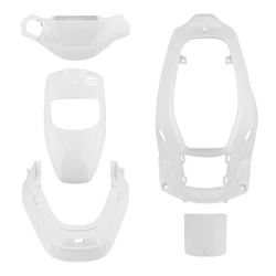 CARROSSERIE/CARENAGE SCOOT ADAPTABLE MBK 50 BOOSTER 1999>2003/YAMAHA 50 BWS 1999>2003 BLANC BRILLANT (KIT 5 PIECES) -P2R