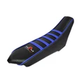 COUVRE/HOUSSE DE SELLE 50 A BOITE KRM PRO RIDE POUR RIEJU 50 MRT 2009> NOIR/BLEU