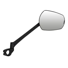 RETROVISEUR VELO DROIT ZEFAL ESPION E80 RABATTABLE FIXATION SUR CINTRE COLLIER (MIROIR 80 cm2)