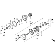 Ensemble pompe huile