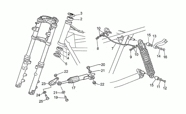 Suspension arriere