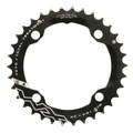 CHAINRING FOR E/BIKE- 34T.  Ø104 FOR YAMAHA SYSTEM BLACK MICHE -4 ARMS -ALUMINIUM- 7075