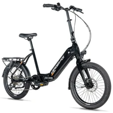 VELO ELECTRIQUE/VAE PLIANT CITY 20 LEADER FOX URBY 2026 MIXTE NOIR 8V MOTEUR CENTRAL BAFANG M420 36V 80Nm BATTERIE 16Ah