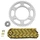 KIT CHAINE ADAPTABLE APRILIA 50 RS 2006>2011  420  11x53  (ALESAGE 108mm)  (DEMULTIPLICATION ORIGINE)  -AFAM-
