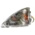 TURN SIGNAL FOR SCOOT PIAGGIO 50 LIBERTY 2STROKE+4STROKE 2009> FRONT/LEFT TRANSPARENT -CEE APPROVED-  -SELECTION P2R-