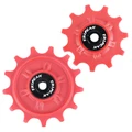 GALET DERAILLEUR TRIPEAK 11-13 DENTS ROULEMENT G5 CERAMIQUE POUR SHIMANO GRX/XT/RD-GRX810/815 11V. ROUGE (BLISTER DE 2)