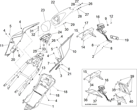 Carrosserie posterieure