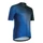 MAILLOT GIST HOMME FLOW MANCHES COURTES ZIP TOTAL BLEU XL -5349