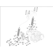 Suspension arrière - Amortisseur/s