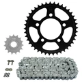KIT CHAINE ADAPTABLE HONDA 500 CB X ABS 2019>2022, CB HORNET 2024>, 500 CB F 2022> 520 15x41 (DIAM COURONNE 84/110/12.25) (DEMULTIPLICATION ORIGINE) -AFAM