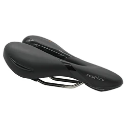 SELLE ROYAL RESPIRO LOISIR GEL CONFORT MAX MODERATE AVEC PROTECTION LATERALE ET ELASTOMERE NOIR 277x182mm 535g