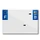 BANDE PLAQUE MOTO 210x145 POUR PVC AVEC RAISON SOCIALE DEP. 22/EURO (VENDU A L'UNITE)