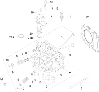 Ensemble culasse - Soupape