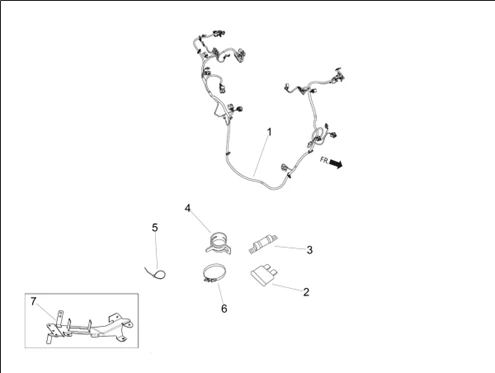 Faisceau de câbles principal