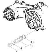Couvercle volant magnetique - Filtre à huile