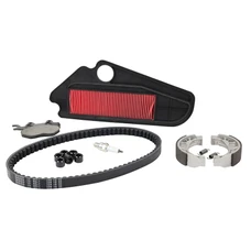 KIT ENTRETIEN SCOOT ADAPTABLE KYMCO 50 AGILITY 4T 12 POUCES 2006> (PACK 6 PIECES) -SELECTION P2R STANDARD