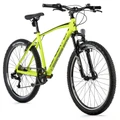 MTB 26" LEADER FOX FACTOR MXC 2023 "For men" Fluo yellow - 8 Speed - Frame 20" (Rider size 180 >188 cm)
