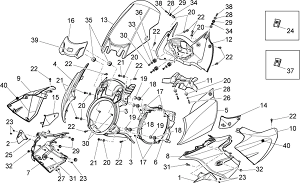 Carrosserie av. - Coupole