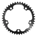 CHANRING FOR ROAD BIKE-5 arms- 42T. Ø130 "INNER" DURAL BLACK STRONGLIGHT (SHIMANO TYPE 8/9 Speed)