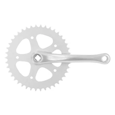 CHAINSET FOR URBAN BIKE- STRONGLIGHT SL55 -ALUMINIUM- -SILVER- 170mm 42T. CHAIN 2.38 (TAPERED SQUARE 115mm)