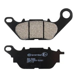 PLAQUETTE DE FREIN BREMBO POUR YAMAHA 125 N-MAX 2015>2019 AR (SCOOTER CARBONE CERAMIQUE) -07114CC