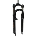 FORK- FOR MTB 26 " ZOOM COIL-ADJUSTABLE/LOCKOUT-BLACK- TRAVEL 60MM THREADLESS STEERER Ø 1''1/8-28,6 OUTER COMPATIBLE V-BRAKE/DISC