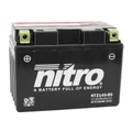 BATTERIE 12V 11,2 Ah NTZ14S-BS NITRO MF SANS ENTRETIEN AVEC PACK ACIDE (Lg150xL87xH110mm)