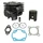 CYLINDER FOR SCOOT CPI 50 POPCORN/OLIVER/ARAGON/HUSSAR/KEEWAY 50 FOCUS/HURRICANE/MATRIX/F-ACT/GENERIC 50 XOR/IDEO (PIN OF 12) - CAST IRON+PISTON GRAPHITE - P2R ECO