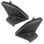 CARENAGE/MARCHE PIED PASSAGER SCOOT ADAPTABLE MBK 50 STUNT/YAMAHA 50 SLIDER NOIR (OEM: 5JH-F171E-00/5JH-F171X-00) (PAIRE) -P2R