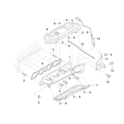 Raccord d'échappement